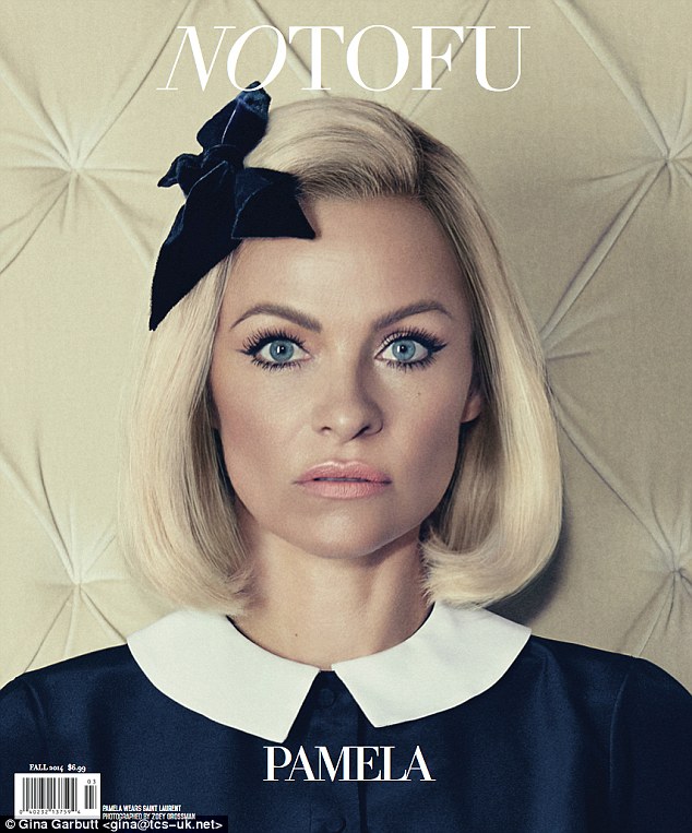 PAMELA ANDERSON ON COVER OF NOTOFU MAGAZINE